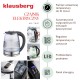 Czajnik elektryczny Klausberg KB-7887 szklany 1,8L z regulacją temperatury do kuchni
