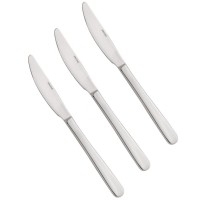 Komplet noży stołowych Kinghoff KH-1445 3-elementowy połysk do obiadu