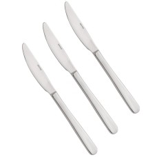 Komplet noży stołowych Kinghoff KH-1445 3-elementowy połysk do obiadu