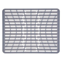 Килимок для миття посуду OXO GoodGrips (32×41 см, силіконовий, сірий)