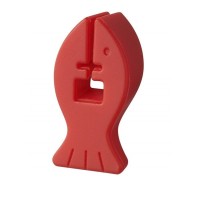 Podpórka do przyborów kuchennych Yamazaki (czerwona)