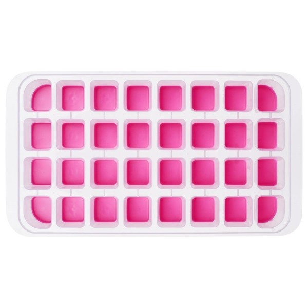 Силіконова форма для кубиків льоду на 32 кубики льоду, мікс кубиків льоду, EXCELLENT HOUSEWARE 259141