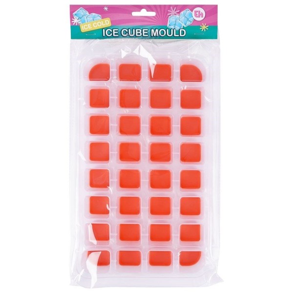 Силіконова форма для кубиків льоду на 32 кубики льоду, мікс кубиків льоду, EXCELLENT HOUSEWARE 259141