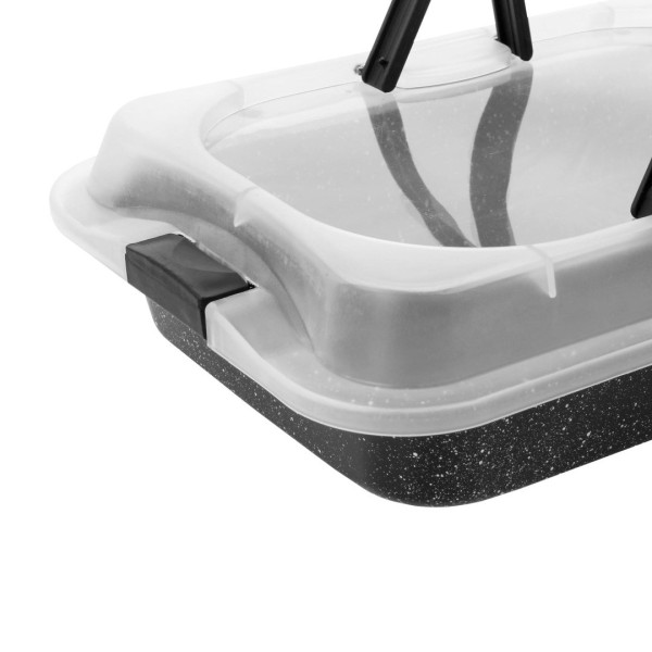 Forma do pieczenia Brunbeste BB-2540 z pokrywą, non-stick 36x24x5 cm