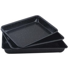 Набір форм для випікання, Kinghoff KH-1069, мармурове покриття, 3 шт., для кексів і кексів-рулетів