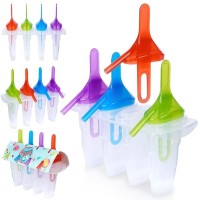 Forma do lodów na patyku, Excellent Houseware 122221 — 4 foremki silikonowe do sorbetu