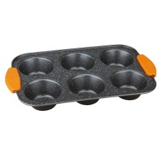 Forma do pieczenia muffinków Berlinger Haus Granit Diamond BH-1137, 6 miejsc