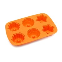 Forma do muffinek Silikonowa, TS-387, 6-krotna — foremka do pieczenia cupcakes