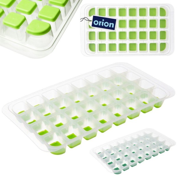 Силіконова форма для кубиків льоду на 32 кубики льоду, контейнер, форма ORION 151131