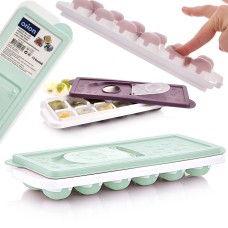 Форма силіконова, Orion 151122, для льоду — кубики; багаторазова, мікс кольорів