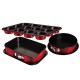 Zestaw form do pieczenia Berlinger Haus Burgundy BH-7635, 3 sztuki