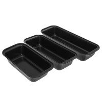 Набір форм для випікання Kinghoff KH-4198, non-stick, для кексу, хліба, паштету, 3 шт.