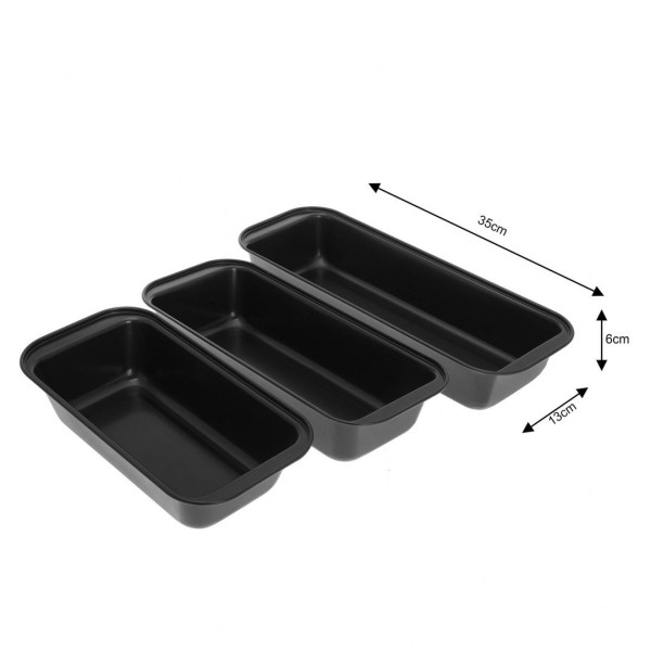 Zestaw form do pieczenia Kinghoff KH-4198 Non-Stick do keksu, chleba, pasztetu