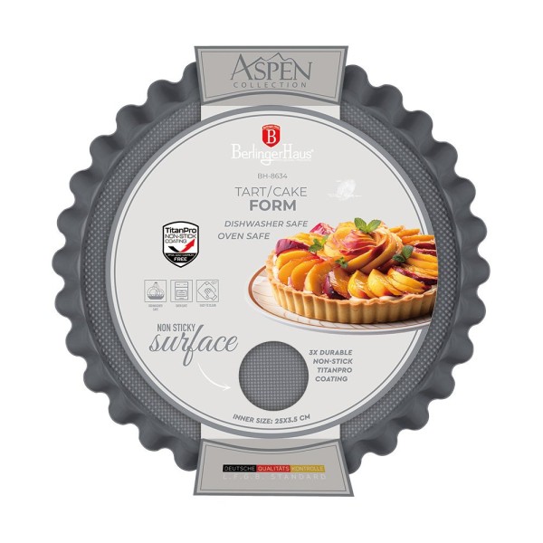 Forma do tart BerlingerHaus BH-8634 Aspen Collection 28 cm do pieczenia ciasta