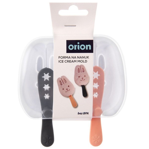 ФОРМА ДЛЯ МОРОЗИВА ПОДВІЙНА ФОРМА ДЛЯ МОРОЗИВА З КРИШКОЮ ORION 154410