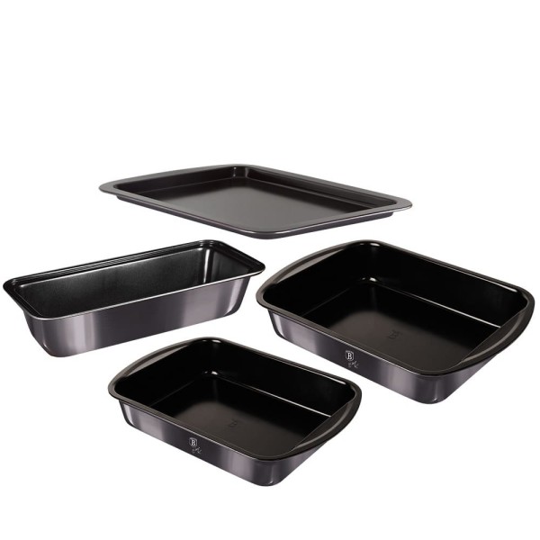 Zestaw form do pieczenia Berlinger Haus Carbon Pro BH-7622, 4 sztuki