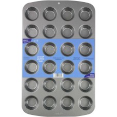 Forma do pieczenia PME mini muffinki 24 szt. nieprzywierająca 36x26,5 cm biała