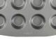 Forma do pieczenia PME mini muffinki 24 szt. nieprzywierająca 36x26,5 cm biała
