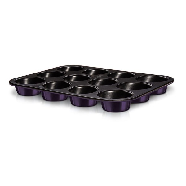 Forma do pieczenia muffinków Berlinger Haus Purple Eclipse BH-6800 na 12 sztuk