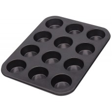 Форма для випікання, KingHoff KH-4099, для мафінів/капкейків, антипригарна, металевa