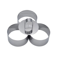 Zestaw foremek do wypieku BRUNBESTE BB-2902 — 4 elem. do deserów, ziemniaków, ryżu, kaszy