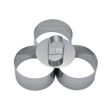 Форма для випікання, Brunbeste BB-2902, набір 4 форми для десертів (картопля, рис, каша)