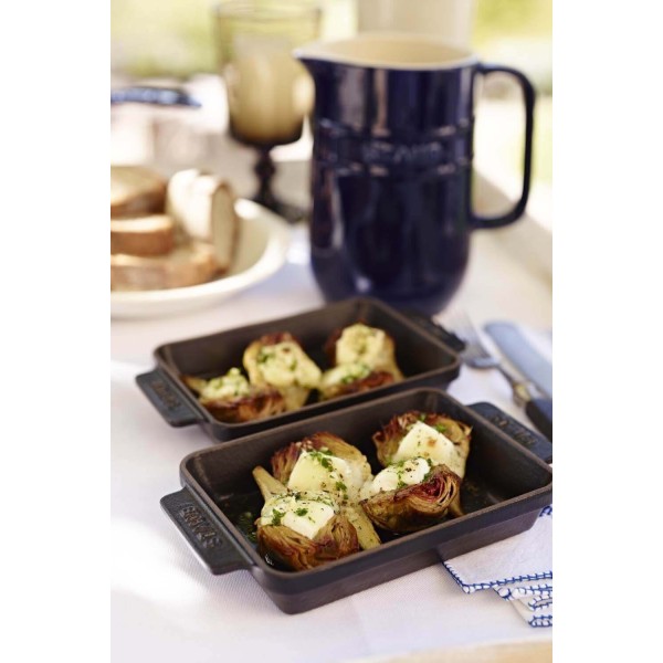 Forma do pieczenia Staub Prostokątna mini 250 ml czarna