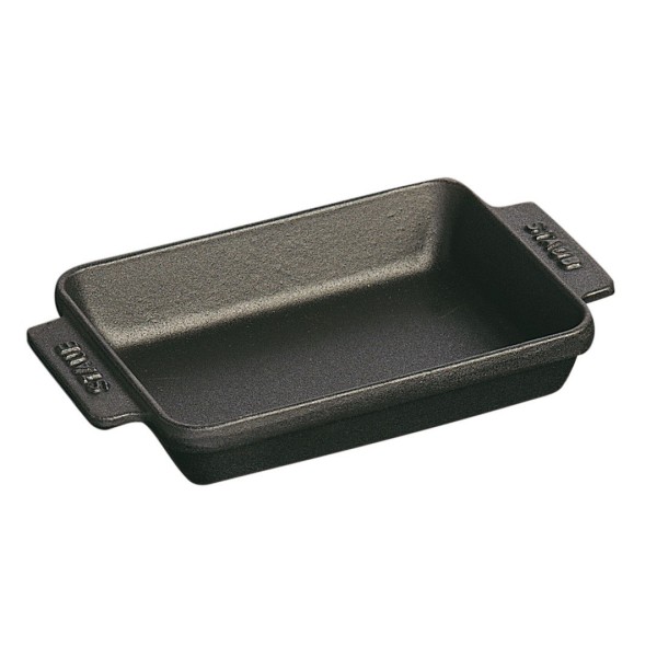 Forma do pieczenia Staub Prostokątna mini 250 ml czarna