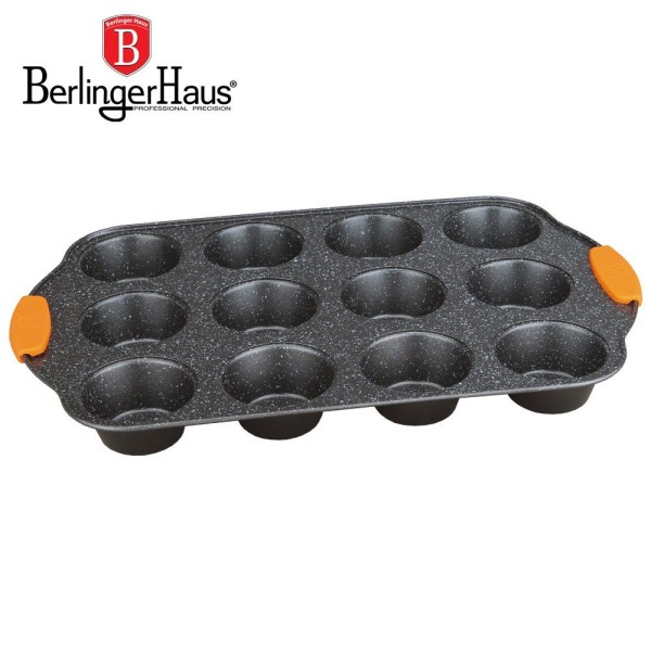 Форма для випікання Berlinger Haus BH-1138 Granit Diamond, 12 мафінів