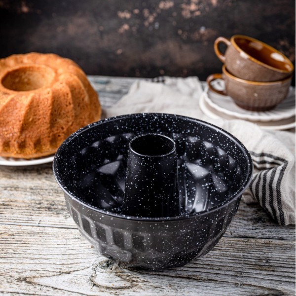 Forma do pieczenia Klausberg KB-7839 babka z kominem 22x10cm powłoka nieprzywieralna