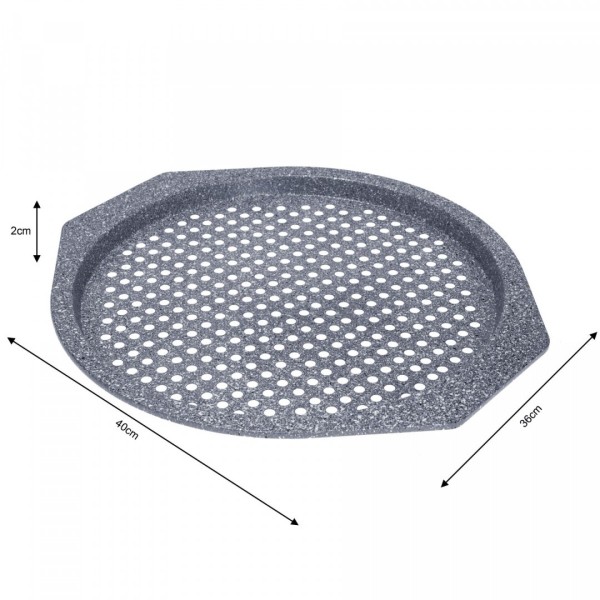 Blacha do pizzy Klausberg KB-7497 (40 cm perforowana)