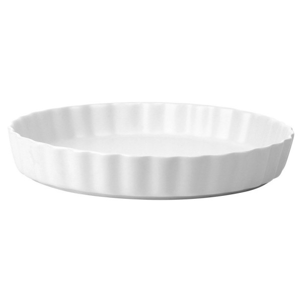 Forma do pieczenia Vilde 279004 biała ceramiczna do tarty 24,5 cm