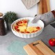 Forma do pieczenia Vilde 279004 biała ceramiczna do tarty 24,5 cm