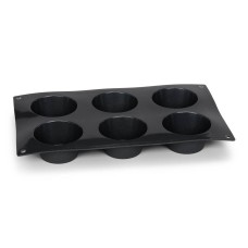 Forma silikonowa do pieczenia 6 muffinek Patisse Starflex