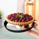 Forma do pieczenia Vilde 279032 granitowa 28x3 cm z wyjmowanym dnem do tarty