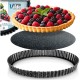 Forma do pieczenia Vilde 279032 granitowa 28x3 cm z wyjmowanym dnem do tarty