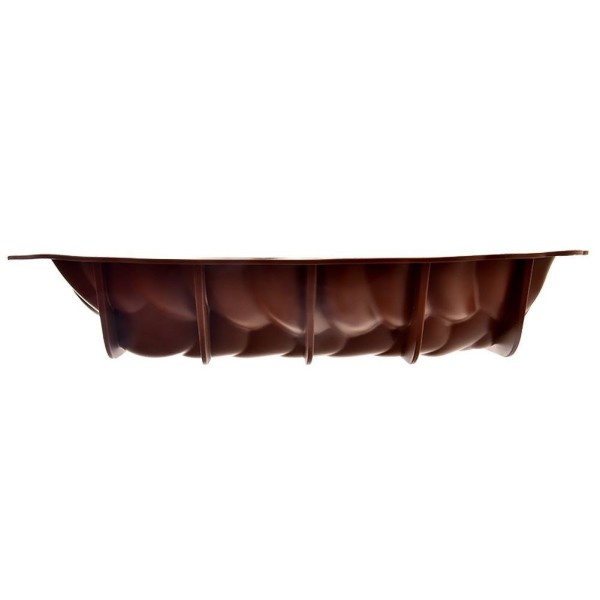 Forma do pieczenia Sillinie Orion 151781 silikonowa 41 cm do chałki brązowa