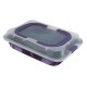 Forma do pieczenia Berlinger Haus Purple Eclipse 36,5x24,5x5,5 cm z pokrywą