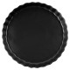 Forma do pieczenia VILDE 279003 ceramiczna czarna 24,5 cm do tart i ciast