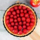 Forma do pieczenia VILDE 279003 ceramiczna czarna 24,5 cm do tart i ciast