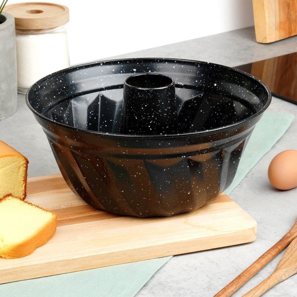 Forma do pieczenia babki Vilde 279031 granitowa z kominem 24,5 cm