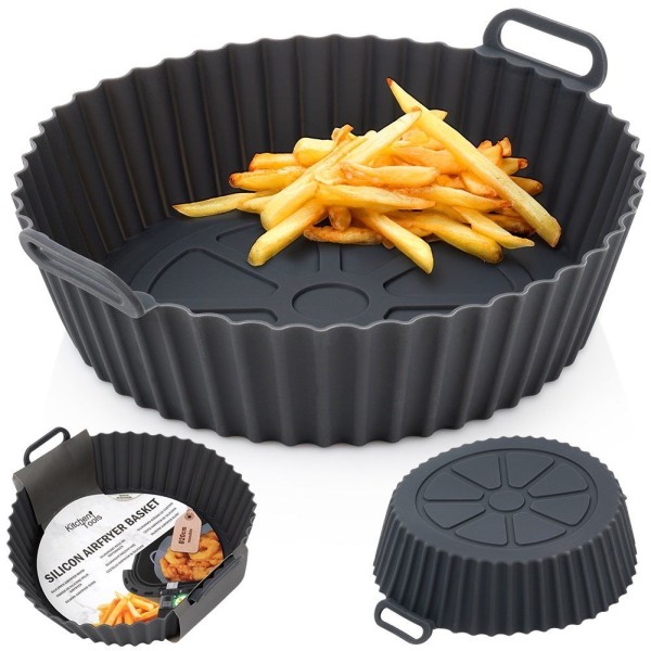 Forma do pieczenia Hit WKŁAD silikonowy do frytkownicy beztłuszczowej 20cm