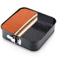 Форма для випікання Vilde 279019 розсувна 24x24x6,8 см антипригарна для випікання тортів