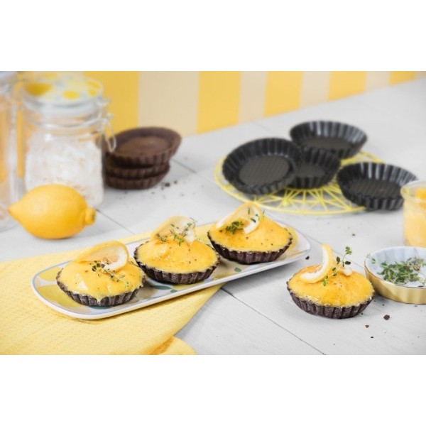 Набір форм KAISER Classic для тарталеток 10 см, 6 шт. — для випікання десертів