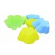 Formy silikonowe TS-399-2 Multikolor do muffinek 8 cm, 6 sztuk