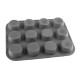 Forma silikonowa Brunbeste BB-1530 do muffinek 12 sztuk, forma do pieczenia