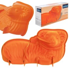 Forma do pieczenia Silikonowa Babka Baranek Pomarańczowa Sillinie Orion 151735