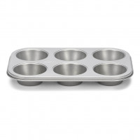 Форма для випікання, Patisse Silver-Top, на 6 мафінів, силіконова