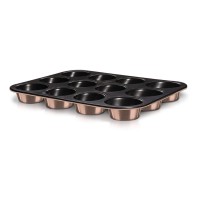 Форма для випікання Berlinger Haus BH-6473 Metallic Rose Gold, 12 маффінів