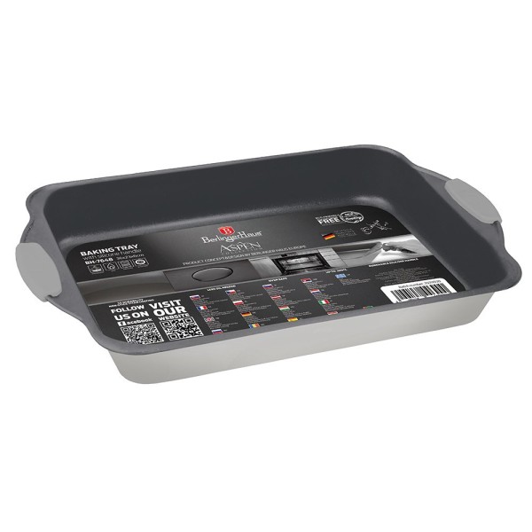 Форма для випікання Berlinger Haus BH-7649 з силіконовими ручками для безпечної роботи